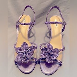 Alex and Marie Purple Flower shoes